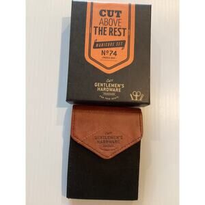 The Gentlemen's Hardware - Cut Above the Rest Manicure Set NWT